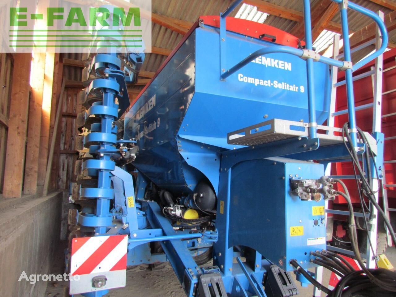 Lemken compact-solitair 9/600 combine seed drill