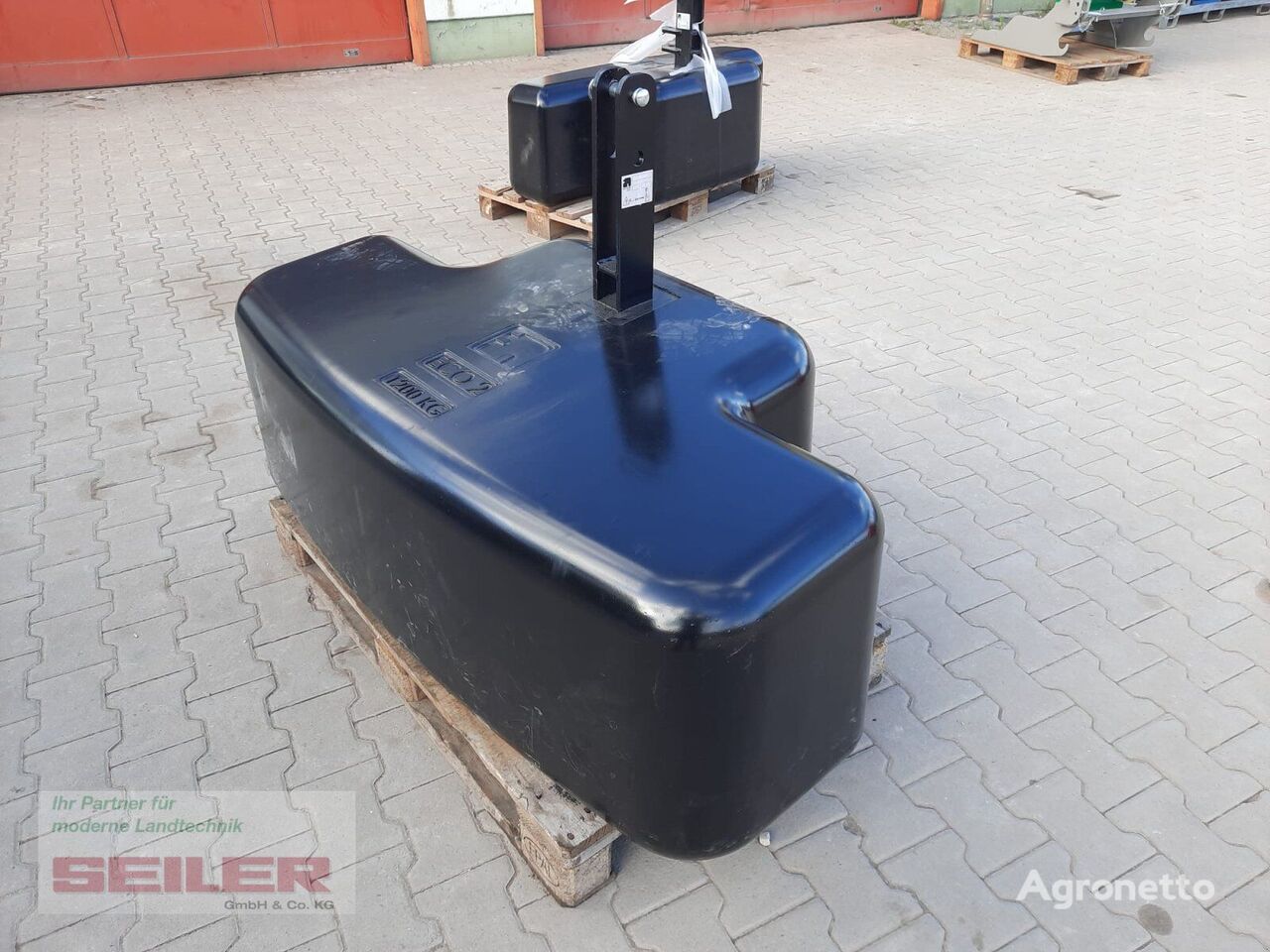 new Frans Pateer 1200 kg ECO-2 counterweight