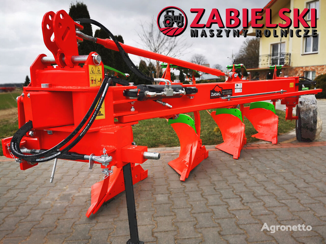 new ZABIEL 4 -uno /3-6 -Schar-Pflug plough