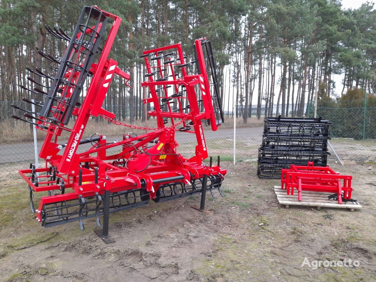 new Agro-Factory Teeltunit, cultivator, breedte 6 meter. / Művelőegység seedbed cultivator