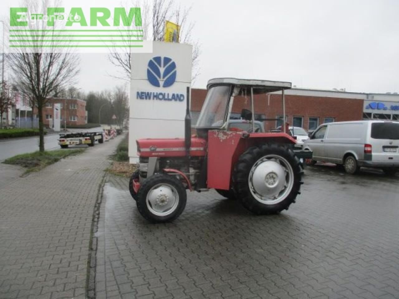 133 wheel tractor