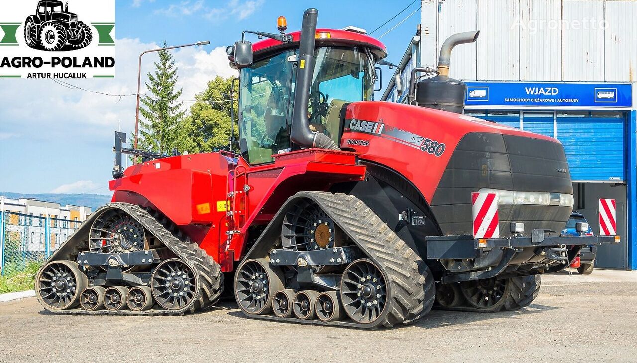 Case IH QUADTRAC 580 - 2014 ROK - 5455 h - GPS - AUTOPILOT wheel tractor