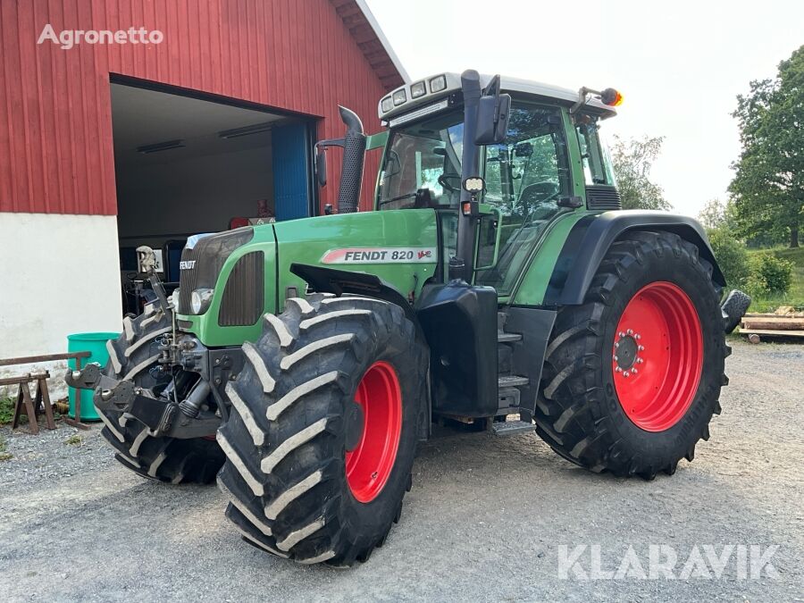Fendt 820 Vario TMS wheel tractor