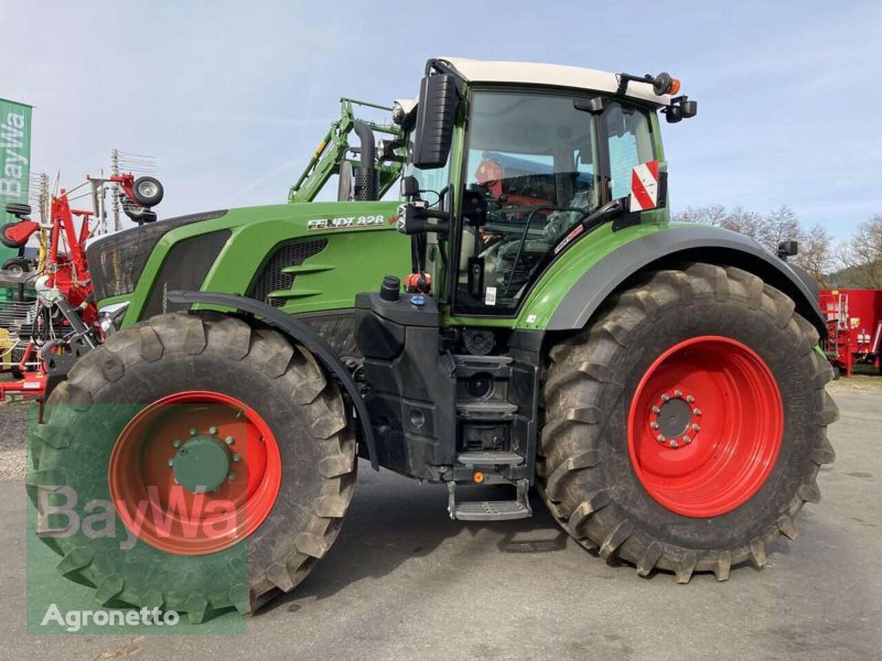 Fendt 828 VARIO S4 Profi Plus Rüfa wheel tractor