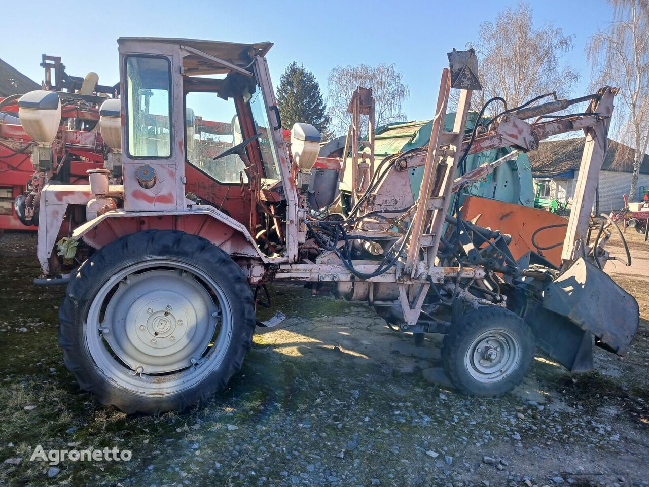 HTZ T-16 greyfer wheel tractor