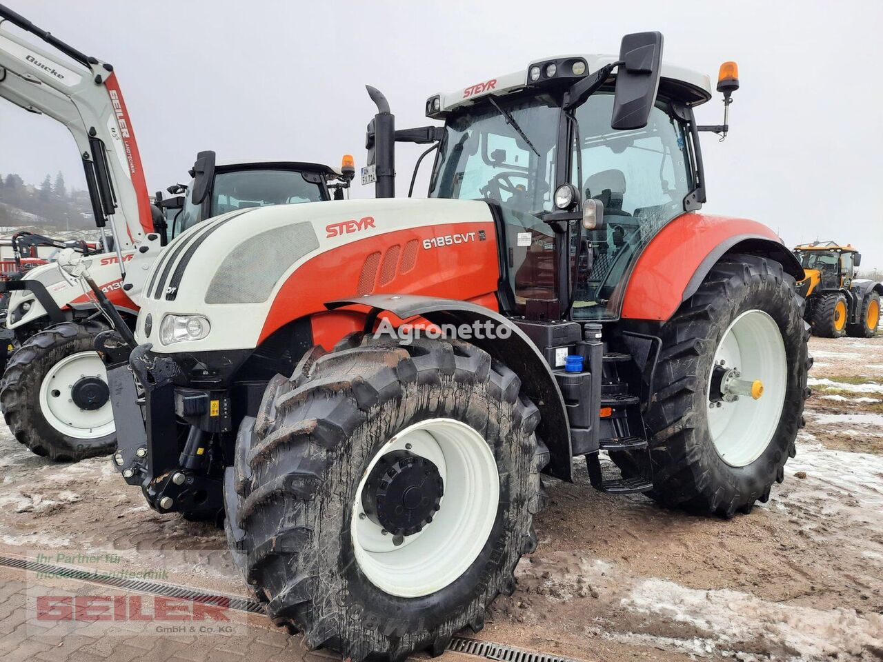 Steyr 6185 CVT wheel tractor