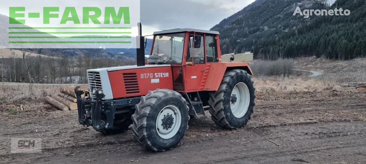Steyr 8170 a wheel tractor