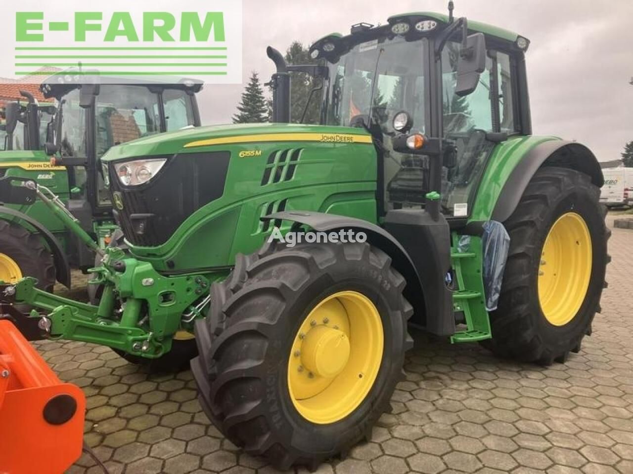 traktor 6155m mit kabine wheel tractor